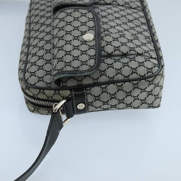 CELINE Macadam Canvas Shoulder Bag Gray - Picture 4 of 13